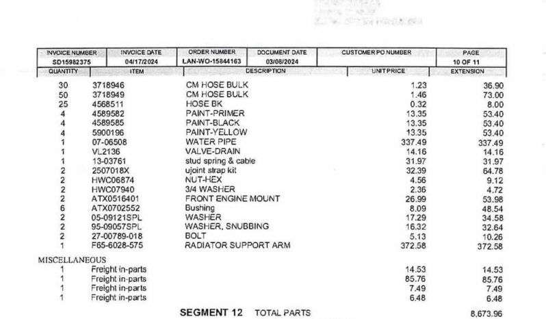 2007 PETERBILT 379 W/127K MILES ON CERTIFIED OVERHAUL full