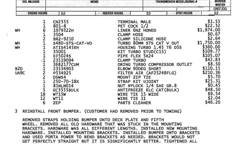 2000 KENWORTH W900L W/ 86″ STUDIO SLEEPER full