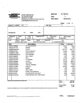 2006 INTERNATIONAL PAYSTAR 5000 TRI-AXLE DUMP W/188K MILES ON CERTIFIED CAT OVERHAUL full