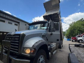 2015 MACK GU713 TRI-AXLE DUMP TRUCK W/ELECTRIC TARP