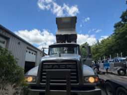 2015 MACK GU713 TRI-AXLE DUMP TRUCK W/ELECTRIC TARP full
