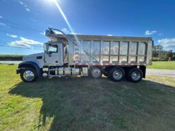 2015 MACK GU713 TRI-AXLE DUMP TRUCK W/ELECTRIC TARP full