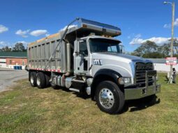 2015 MACK GU713 TRI-AXLE DUMP TRUCK W/ELECTRIC TARP full