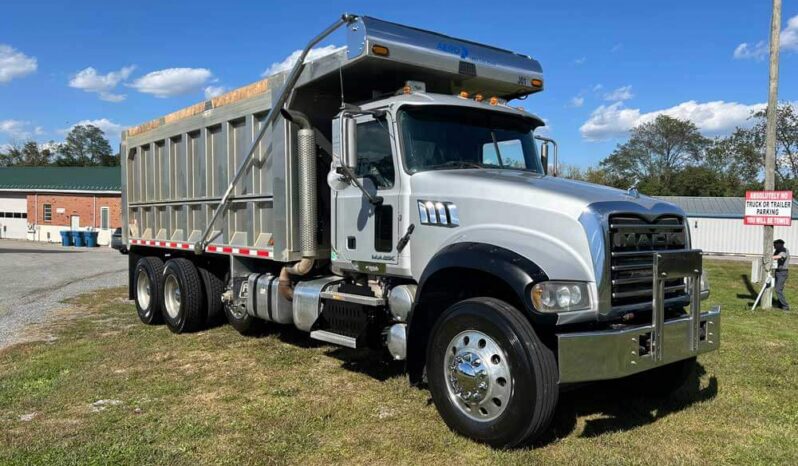 2015 MACK GU713 TRI-AXLE DUMP TRUCK W/ELECTRIC TARP full