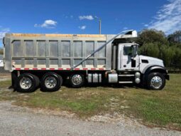 2015 MACK GU713 TRI-AXLE DUMP TRUCK W/ELECTRIC TARP full