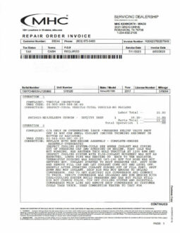 2017 KENWORTH T680 W/190K MILES ON RECON ENGINE full