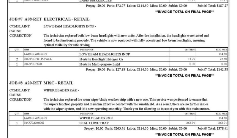 2017 KENWORTH T680 W/190K MILES ON RECON ENGINE full